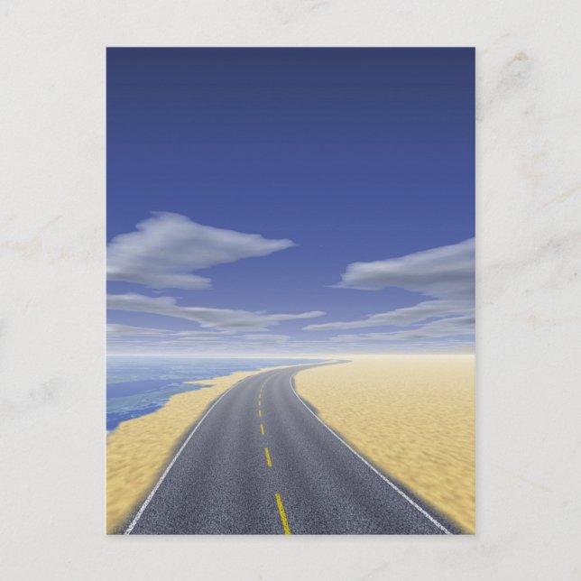 Cartão Postal OnTheRoadAgain - belo dia (Frente)