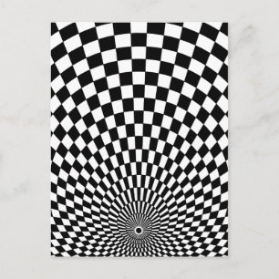 Cartão Postal OP -Art nº 2 em Emporio Moffa