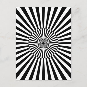 Cartão Postal OP -Art nº 3 em Emporio Moffa