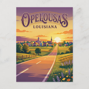 Cartão Postal Opelousas EUA