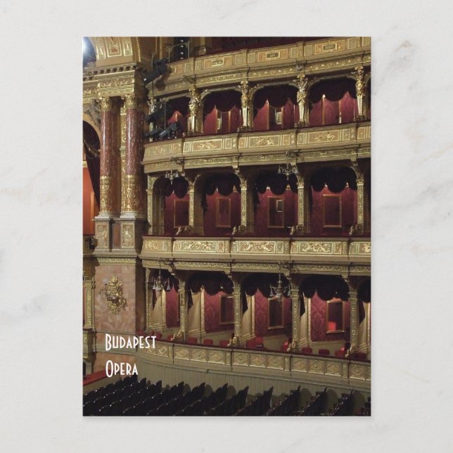 Cartão Postal Ópera (Frente)