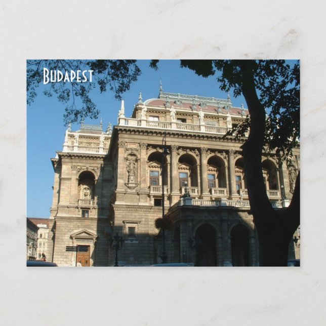 Cartão Postal Ópera (Frente)