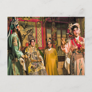 Cartão Postal Ópera chinesa