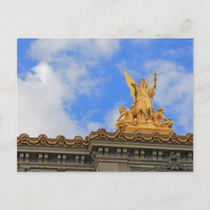 Cartão Postal ópera de Paris
