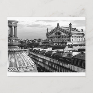 Cartão Postal Opéra Garnier, Paris, França