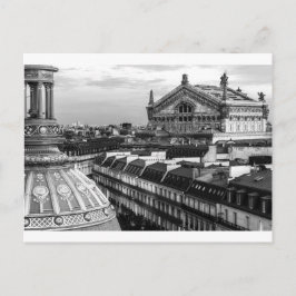 Cartão Postal Opéra Garnier, Paris, França