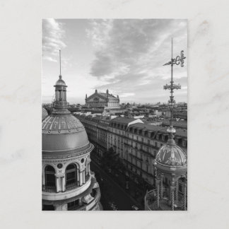 Cartão Postal opéra Garnier, Paris, França