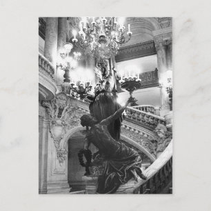 Cartão Postal Opera Staircase