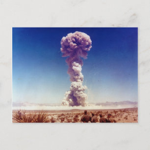 Cartão Postal Operação de ensaio de armas nucleares Buster-Jan