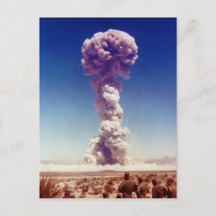 Cartão Postal Operação de ensaio de armas nucleares Buster-Jan
