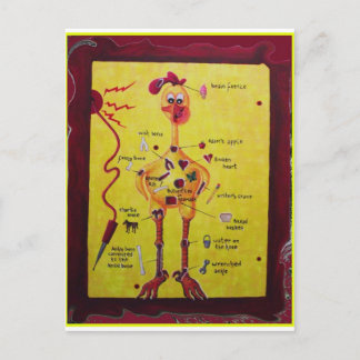 Cartão Postal Operação Galinha de Borracha