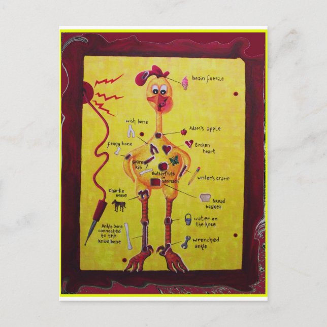 Cartão Postal Operação Galinha de Borracha (Frente)