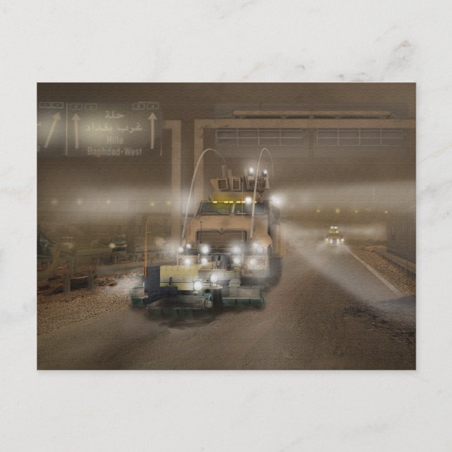 CARTÃO POSTAL OPERAÇÃO LIBERDADE IRAQUIANA (Frente)