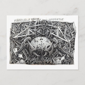 Cartão Postal Operador da Morte Mandíbula por Brian Benson