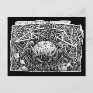 Cartão Postal Operador de Morte Mandible, de Brian Benson