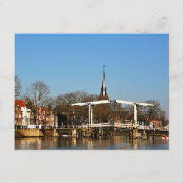 Cartão Postal Ophaalbrug in Nederland.