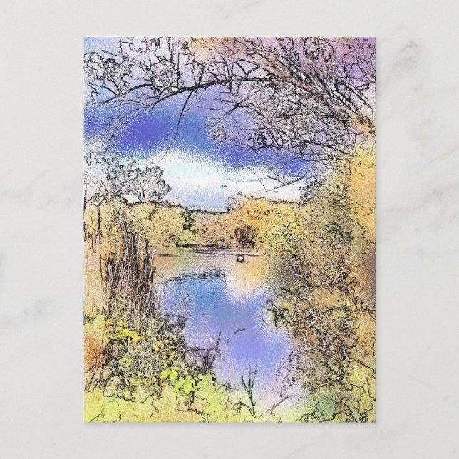 CARTÃO POSTAL OPINIÕES DA INGLATERRA (Frente)