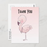 Óptica Rosa Flamingo, Brilhante Ilustração Obrigad