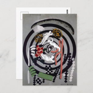 Cartão Postal Optofone 2 Francis Picabia