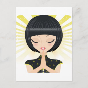 Cartão Postal Oração