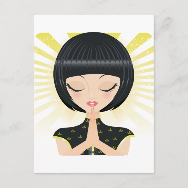 Cartão Postal Oração (Frente)