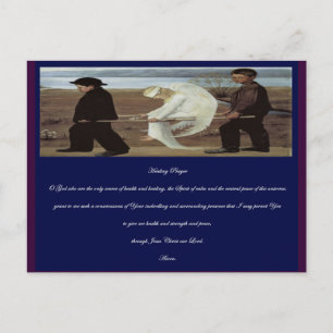 Cartão Postal Oração da cura