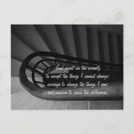 Cartão Postal Oração da serenidade