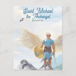 Cartão Postal Oração de Proteção de São Miguel Arcanjo