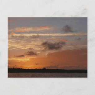 Cartão Postal Orange Sky After Sunset (Céu Laranja Depois do Sol