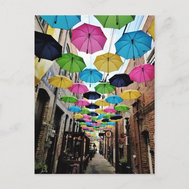 Cartão Postal Orange Street Alley (Frente)