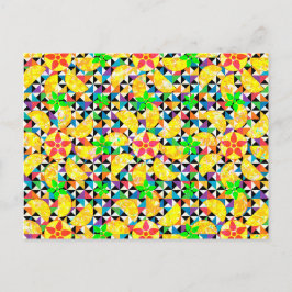 Cartão Postal Orange Time