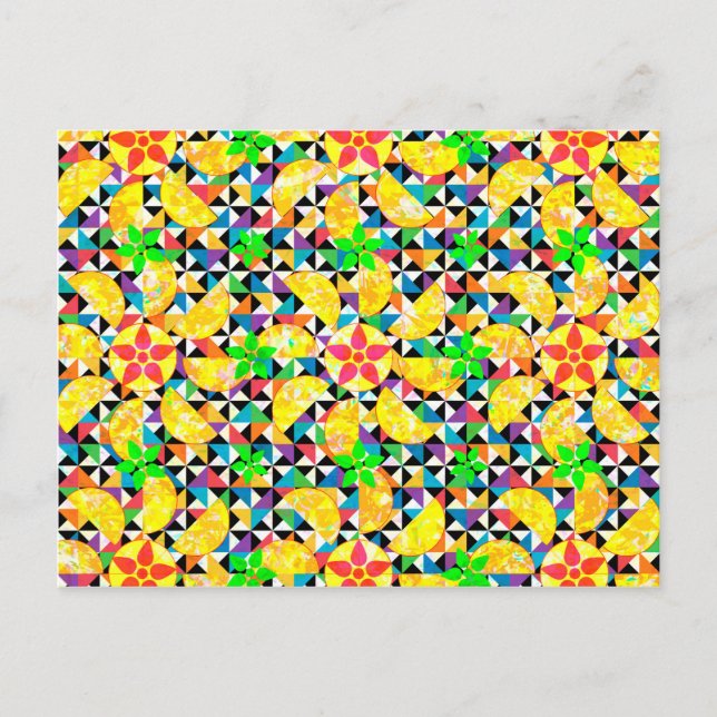 Cartão Postal Orange Time (Frente)