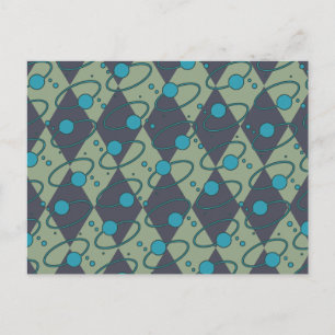 Cartão Postal Órbita de Diamante Azul
