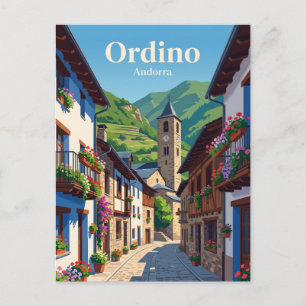 Cartão Postal Ordino Andorra