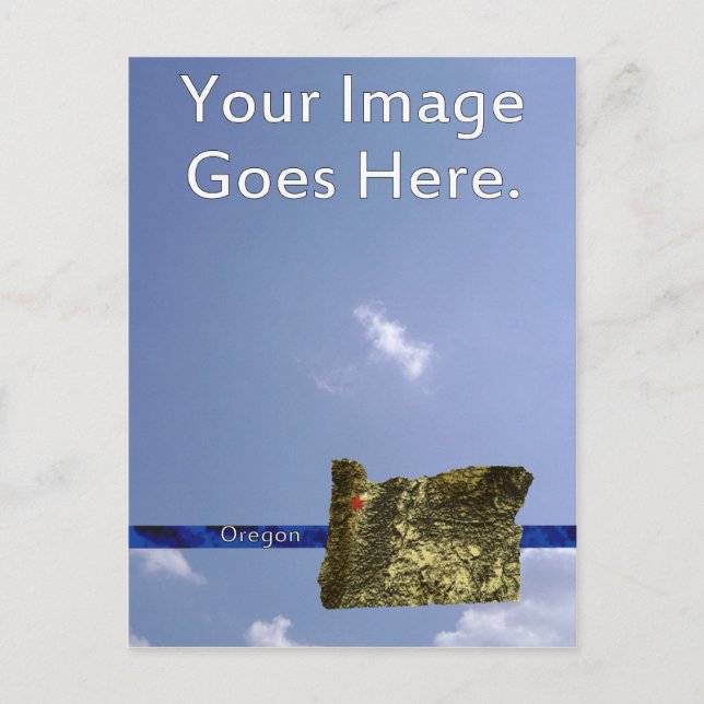 Cartão Postal Oregon (Frente)