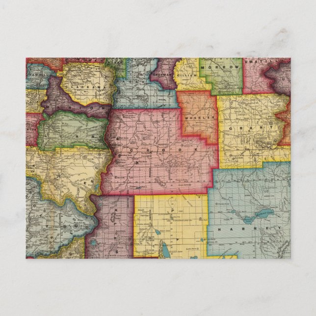 Cartão Postal Oregon (Frente)