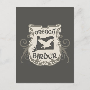 Cartão Postal Oregon Birder
