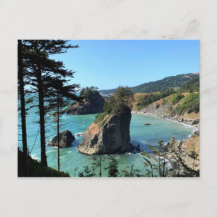 Cartão Postal Oregon Coast Boardman - Sobreposição Cênica