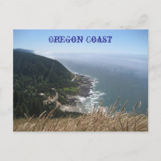 Cartão Postal Oregon Coastline