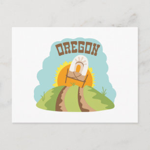 Cartão Postal Oregon Trail