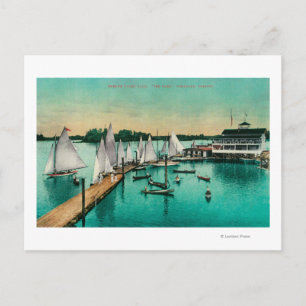 Cartão Postal Oregon Yacht Club