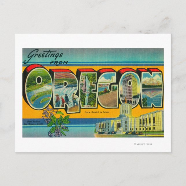 Cartão Postal OregonLarge - Letra Cena 3 (Frente)