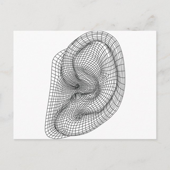 Cartão Postal orelha (Frente)