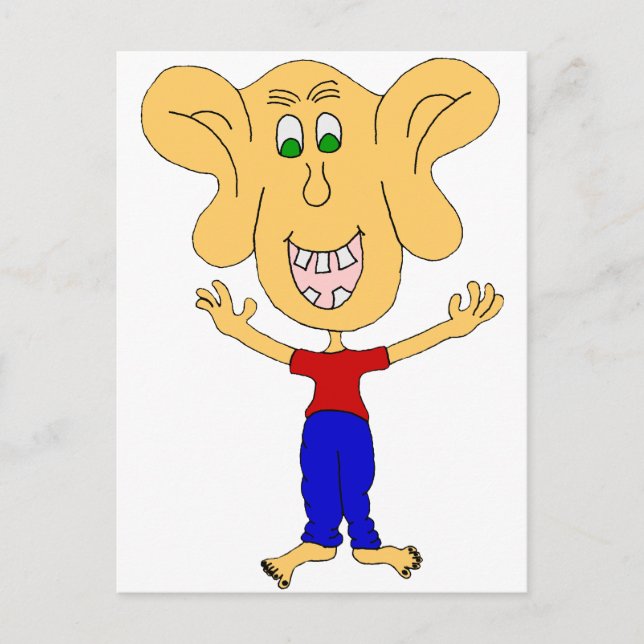 Cartão Postal orelhas (Frente)