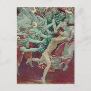 Cartão Postal Orestes e as Fúrias de John Singer Sargent