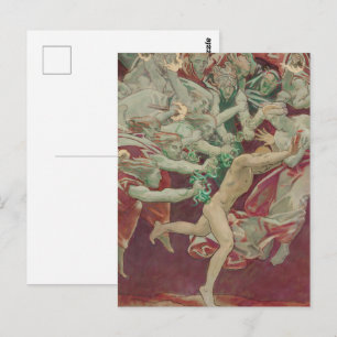 Cartão Postal Orestes e as Fúrias por John Singer Sargent