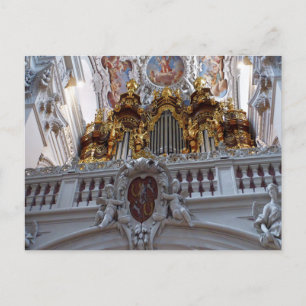 Cartão Postal Órgão de Tubos Whistle Passau