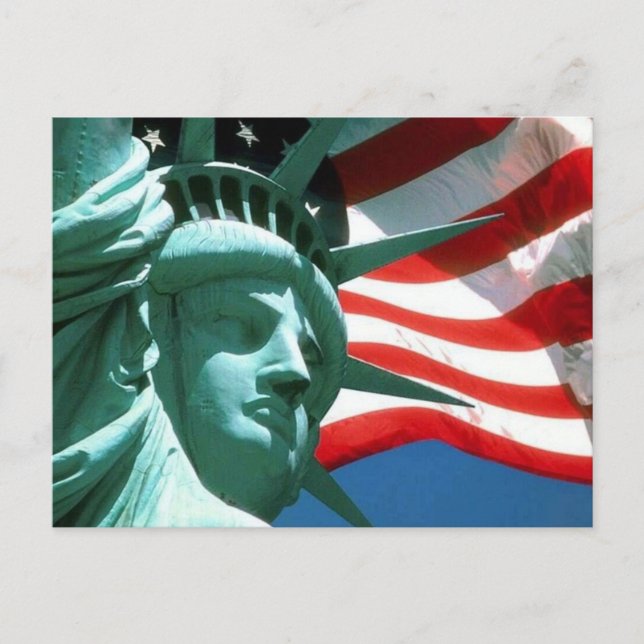 CARTÃO POSTAL ORGULHO AMERICANO (Frente)
