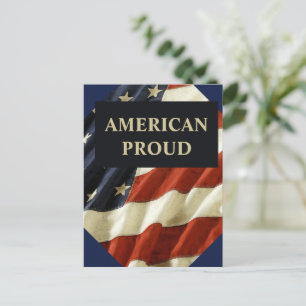CARTÃO POSTAL ORGULHO AMERICANO