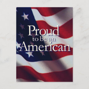 CARTÃO POSTAL ORGULHO AMERICANO
